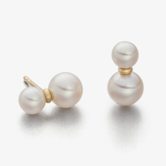 Eva Strepp Ohrstecker versilbert vergoldet