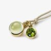 Georg Spreng 2 Anhänger Blub Mondstein Peridot Gold