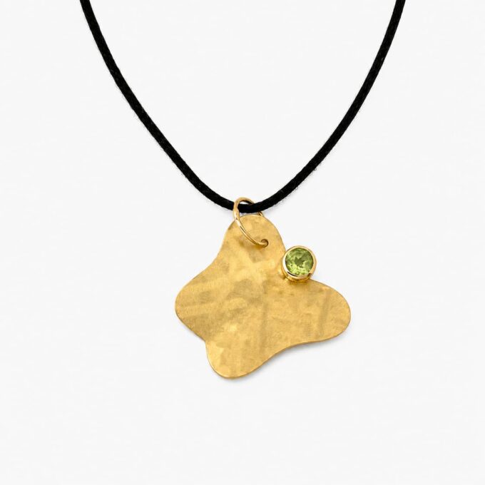 Georg Spreng Anhänger Schmetterling Gold Peridot