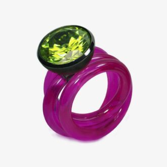 Monika Seitter Ring Dakini Black Gross