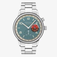 NOMOS Glashütte 0790 S4 Club Sport neomatik Worldtimer Glacier