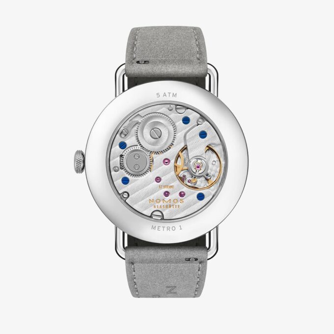 NOMOS Glashütte 1122 Metro 33 All Silver
