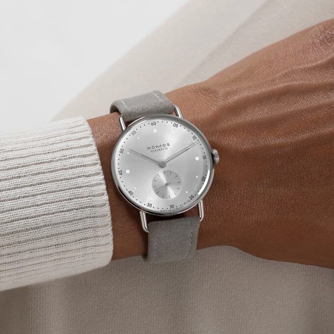 NOMOS Glashütte 1122 Metro 33 All Silver