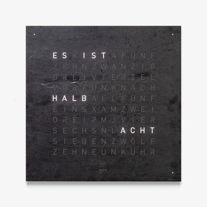 QlockTwo Classic Metamorphite