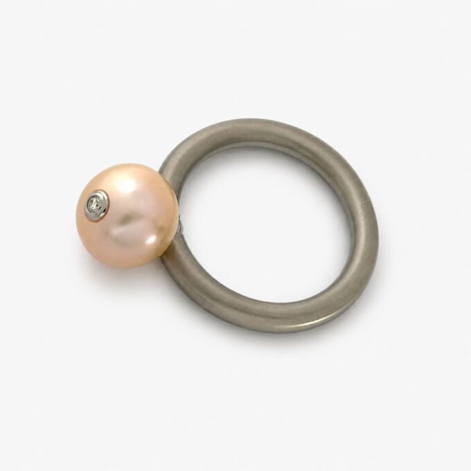 Swivel Ring Perle