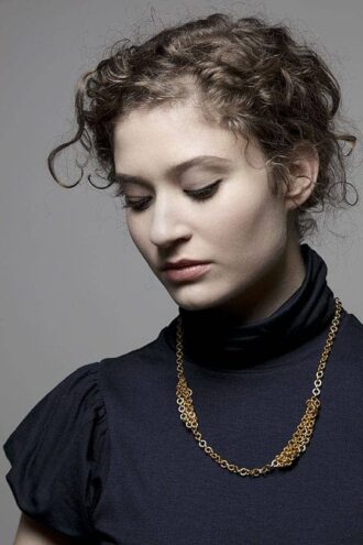 Ulrike Poelk Kette Attraente Silber