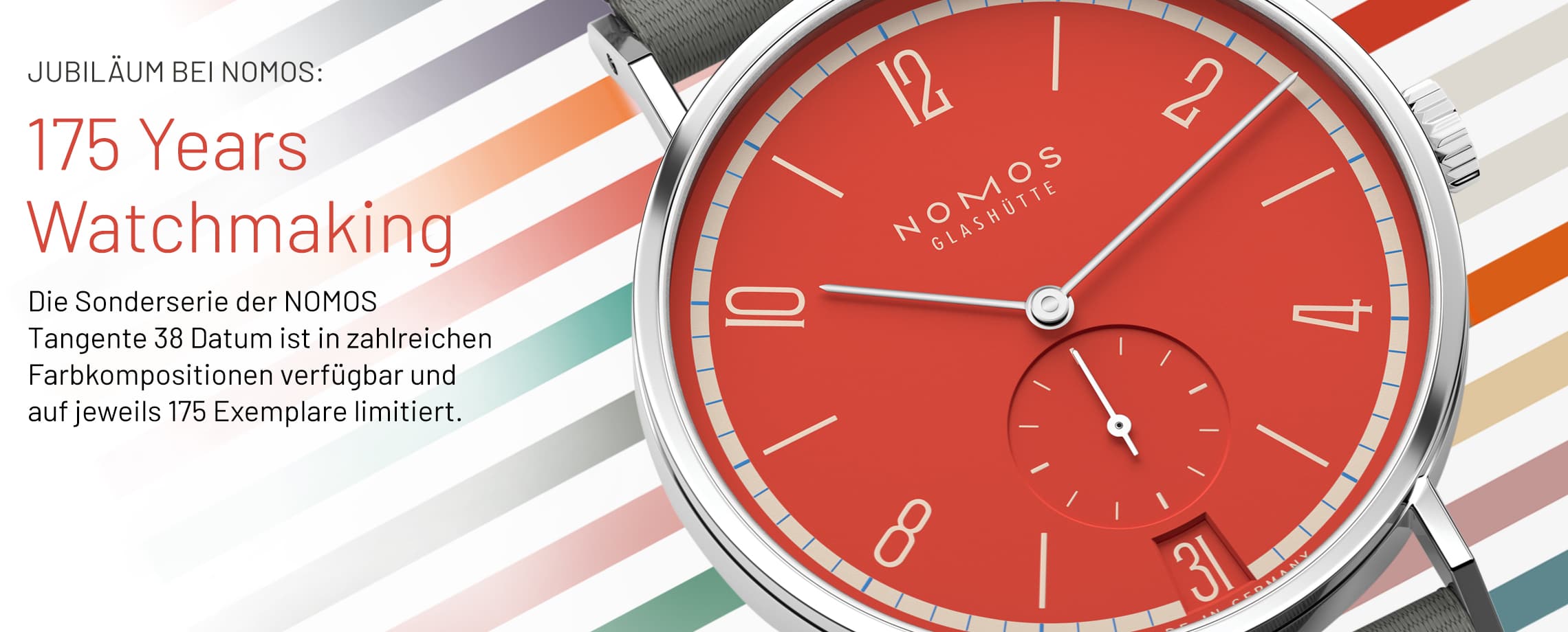 NOMOS Glashütte 175 Years Watchmaking